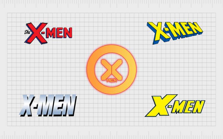 A Evolução do Logo dos X-Men